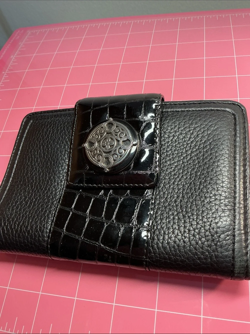 Brighton black leather wallet